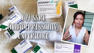 MY SSRI ANTIDEPRESSANTS EXPERIENCE [upl. by Campman]