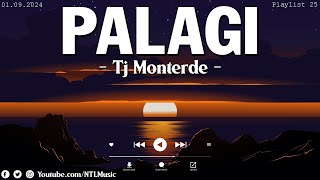 Palagi  Tj Monterde  OPM Tagalog Love Songs 2024 With Lyrics  New OPM Trending Hits 2024 [upl. by Sitoel439]