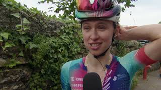 Katarzyna Niewiadoma  Interview at the finish  Stage 3  Tour de Suisse Women 2024 [upl. by Obie]