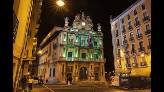 PAMPLONA Spain LIVE Exploring PAMPLONA Nightlife España LIVE [upl. by Imekawulo369]