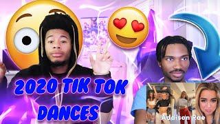 Addison Rae New Tik Tok Dance Reaction 2020  Vlogmas Day 3 [upl. by Bills]