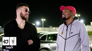 JaVale McGees Parking Lot Chronicles Episode 10 Kevin Durant amp quotGuestquot Andre Iguodala [upl. by Wieche]