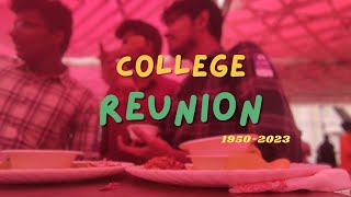 College Reunion 19502023 Alumni GetTogether  AM Jain College  sridarDocs  Tamil  vlog [upl. by Aliahkim]