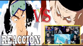 Aokiji Detiene el Tsunami de Shirohige Reacción  One Piece Episodio 462 Reaction Mashup [upl. by Rondon]