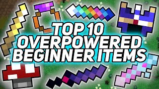 ROTMG Top 10 Beginner Items OP for New Players [upl. by Anires]