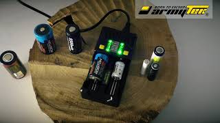 What batteries you can charge in Armytek Uni C2 [upl. by Bornstein495]