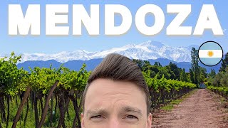 What to Expect  3 Days in Mendoza Argentina 🇦🇷 [upl. by Etteragram]