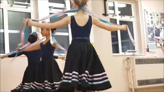 Grade 3 character dance ballet class age 9 10 years [upl. by Nanahs544]