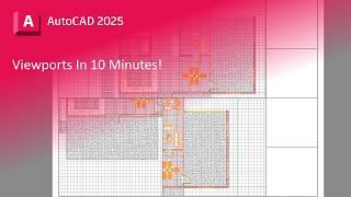 BEGINNERS Guide to Viewports  AutoCAD 2025 [upl. by Jenette]