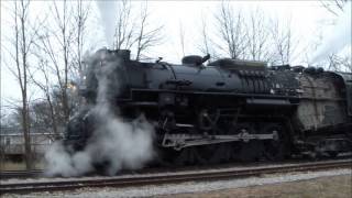 The Real Polar Express 1225 arriving in AshleyMichigan 2013 [upl. by Aiceled279]