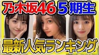 【2024年最新】乃木坂46 5期生 人気ランキング！ [upl. by Lednew]