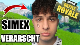 Simex in Fornite VERARSCHT er RASTET AUS [upl. by Suivatram]