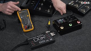 How to power Line 6 HX Stomp HX Effects and others with CIOKS DC7 [upl. by Jehovah]