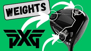 PXG Black Ops Driver WEIGHTS [upl. by Jemy]