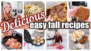 NEW FALL COOK WITH ME EASY DELICIOUS FALL RECIPES TIFFANI BEASTON HOMEMAKING CROCKPOT GLUTEN FREE [upl. by Goggin]