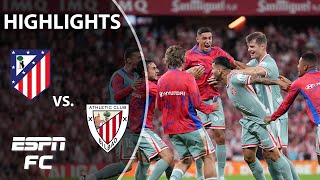 LATEGAME GOAL 🙌 Athletic Club vs Atletico Madrid  LALIGA Highlights  ESPN FC [upl. by Acirred]