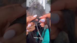 braids naturalhairbraids hairstyles haircare hair silverhair greyhair cornrow box how to do [upl. by Ingraham]