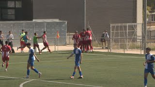 El filial del CE Sabadell ensopega contra el Vilassar de Mar [upl. by Atalaya]