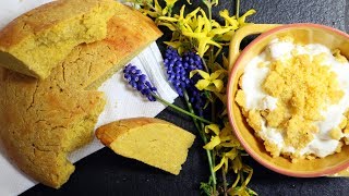 „Kukuruza“ Traditionelles Maisbrot einfach und gesund  Traditional Balkan Cornbread [upl. by Almund]