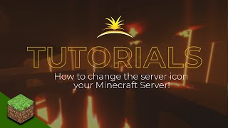 How to change the server icon of Your Minecraft Server [upl. by Coady]