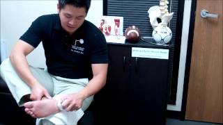 How To Relieve Plantar Fasciitis and Heel Pain with Ice Cups  By Dr Lin [upl. by Goodman]