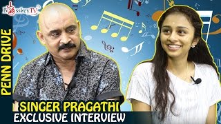 Balas New Film Heroine Super Singer Pragathi Exclusive Interview  Penn Drive  Bosskey TV [upl. by Letta720]