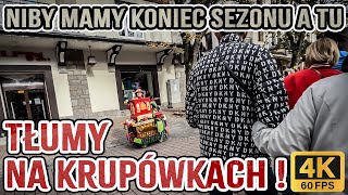 🔴Zakopane tłumy jak w sezonie i arabscy turyści 4K❗20241012 ASMR بولندا جبال زاكوباني تاترا [upl. by Oeniri]