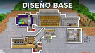 Cómo Construir La BASE PERFECTA en Minecraft [upl. by Nyved]