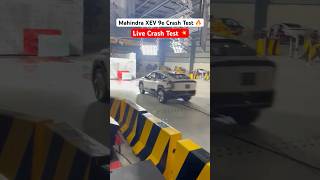 Mahindra XEV 9e Live Crash test 🔥 [upl. by Niletak]