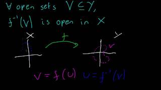 Topology 7 Continuity of Functions Between Metric Spaces Part 2 [upl. by Namzaj228]