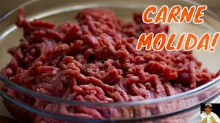 Cómo cocinar carne molida [upl. by Eitsirc127]