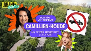 Montréal veut redonner CamilienHoude aux piétons aux cyclistes et à la forêt [upl. by Kano]