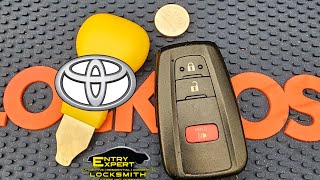 Toyota Smart Key Battery Change [upl. by Wayolle]