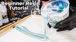 Epoxy Resin for Beginners  Easy Countertop Design Ideas [upl. by Shawnee]