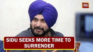 Navjot Singh Sidhus Desperate Delaying Tactic Seeks More Time To Surrender Cites Medical Ground [upl. by Narrat]