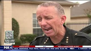 News Media  KDFW Fox 4 Home Invasion Suspect [upl. by Ynamad]