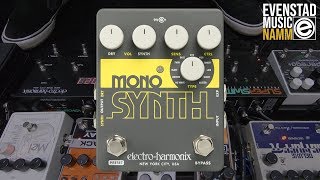 NAMM 2019  ElectroHarmonix Mono Synth [upl. by Yggep]