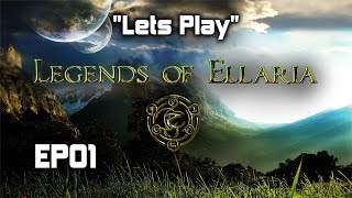 Lets Play  Legends of Ellaria  EP01 [upl. by Hagood164]