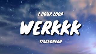 TisaKorean  WERKKK 1 HOUR LOOP [upl. by Enerahs121]