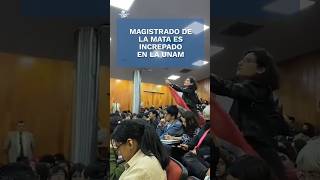 Jueza de la UNAM increpa al magistrado De la Mata lo llama traidor a la patria shorts [upl. by Abigail]