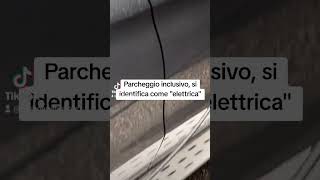 Parcheggio inclusivo si identifica come quotelettricaquot [upl. by Arhaz196]