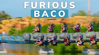 🎡Furious Baco off ride 🇪🇸 Port Aventura [upl. by Deva]