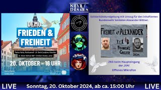 🔵💥LIVE  Konferenzschaltung aus Aichach und Lindau am Bodensee💥 [upl. by Aikemat]