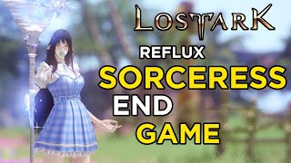 Lost Ark Sorceress Endgame Gameplay Demo  Mage  Reflux Build [upl. by Meggy380]