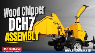 MechMaxx Wood Chipper DCH7 Assembly Video [upl. by Garneau]