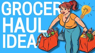 Grocery Haul Ideas for Frugal People [upl. by Gunther]