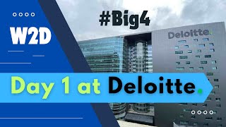 Day 1 at Deloitte  W2D  Deloitte [upl. by Ahab]