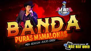 Bandas Mix Puras Mamalonas  Dj Boy Houston El Original [upl. by Cicenia]