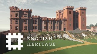 Kenilworth Castle In Minecraft  Part 1 Exterior [upl. by Borman]