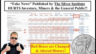 SILVER ALERT Fake Reporting of Silver Statistics Helps Silver Riggers THIS IS FRAUD Bix Weir [upl. by Hgeilyak]